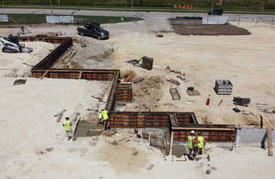 Concrete Contractor Green Bay WI Commercial Foundation Service