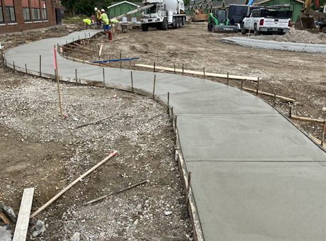 Concrete Contractor Green Bay WI Absolute Concrete Commercial Flatwork