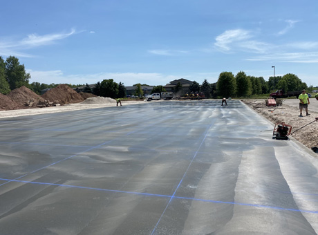 Concrete Contractor Green Bay WI Absolute Concrete Commercial Flatwork